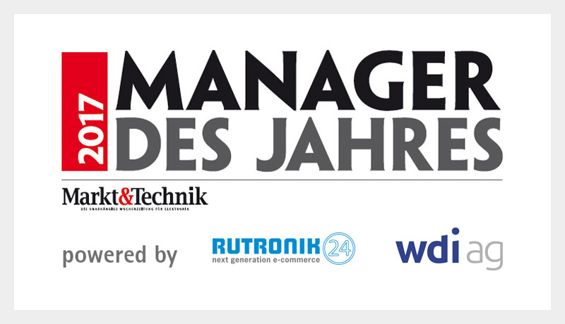 Wahl zum »Manager des Jahres 2017«